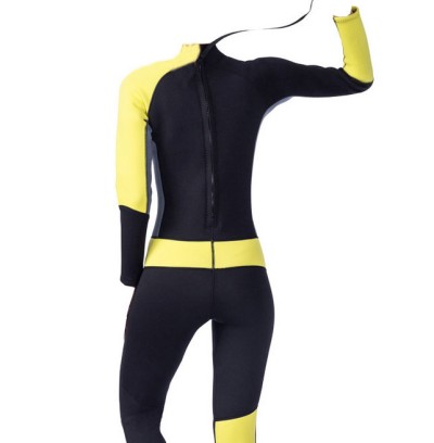 ADS019 custom antibacterial wetsuit style design ladies wetsuit style 3MM make one-piece wetsuit style wetsuit manufacturer women's wetsuit women's diving pants front view